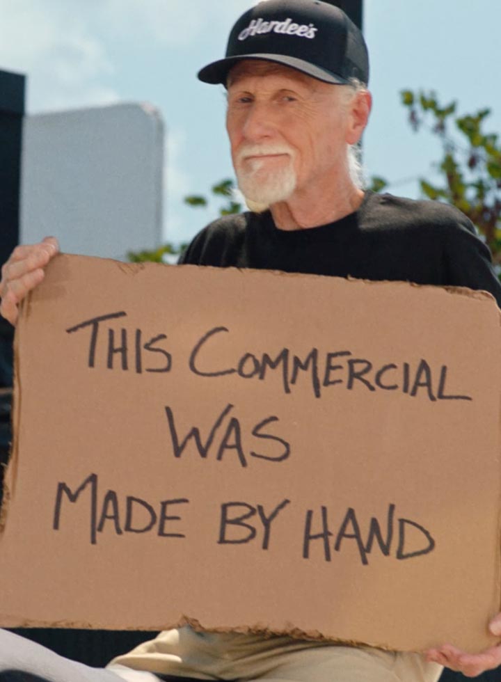 HANDMADE BY HARDEE’S